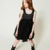 Robe Courte Avec Volants En Tulle