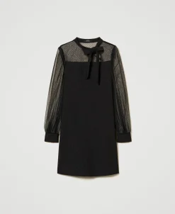 Robe Courte En Tulle Plumetis