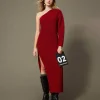 Robe Longue «Alice» En Maille
