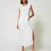 Robe Longue Avec Sequins All-over
