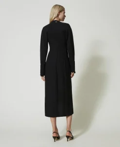 Robe Longue En Crêpe Georgette