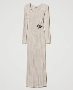 Robe Longue En Fil Treeblend Avec Broche