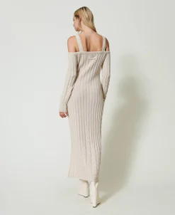 Robe Longue En Fil Treeblend Avec Torsades