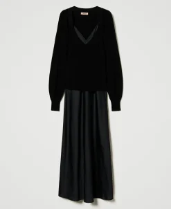 Robe Longue Nuisette Avec Pull