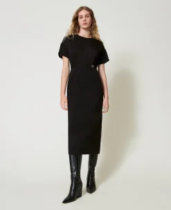 Robe Midi Avec Bride Oval T