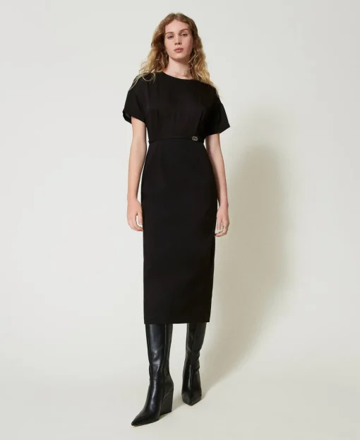 Robe Midi Avec Bride Oval T