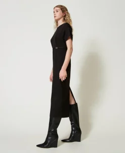 Robe Midi Avec Bride Oval T