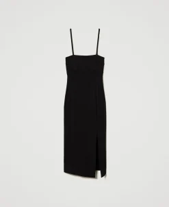 Robe Midi Avec Fente