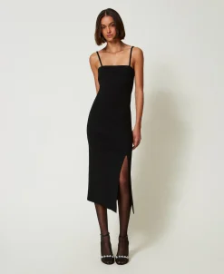 Robe Midi Avec Fente