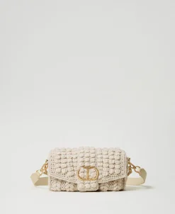 Sac à Bandoulière «Amie» Moyen En Tricot