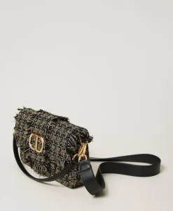 Sac à Bandoulière «Amie» Moyen En Tweed