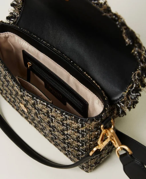 Sac à Bandoulière «Amie» Moyen En Tweed