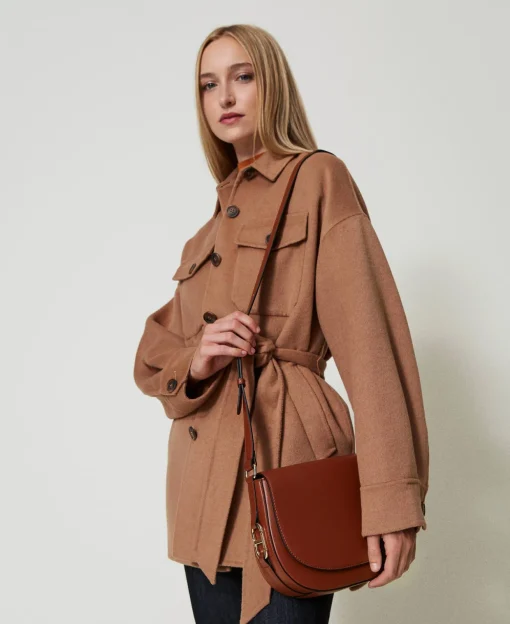 Sac à Bandoulière Avec Boucle Oval T