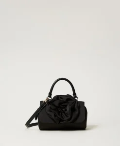 Sac à Bandoulière Avec Grande Fleur