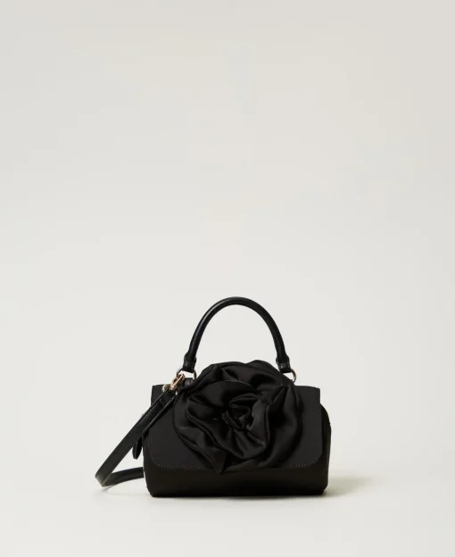 Sac à Bandoulière Avec Grande Fleur