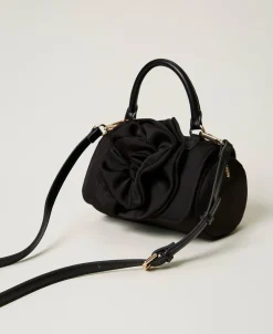Sac à Bandoulière Avec Grande Fleur