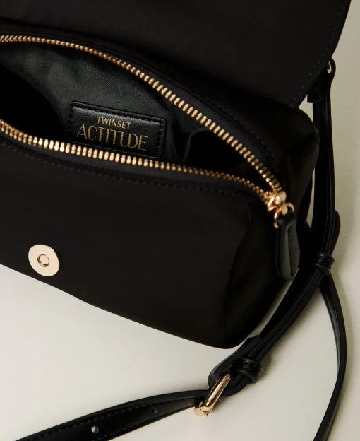 Sac à Bandoulière Avec Grande Fleur