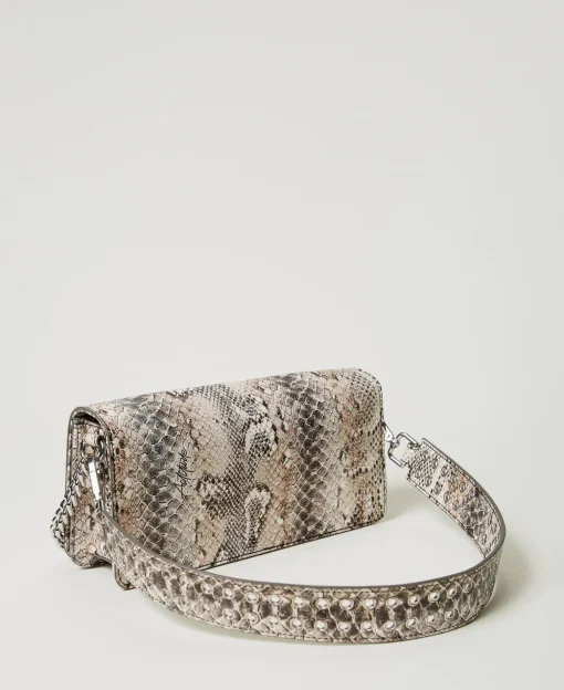 Sac à Bandoulière Avec Imprimé Serpent