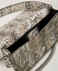 Sac à Bandoulière Avec Imprimé Serpent