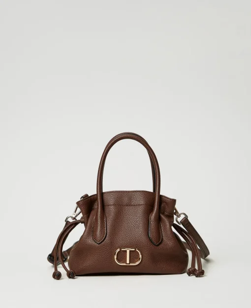 Sac à Bandoulière Avec Oval T Et Cordon De Serrage