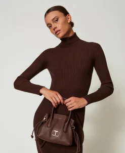 Sac à Bandoulière Avec Oval T Et Cordon De Serrage