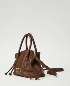 Sac à Bandoulière Avec Oval T Et Cordon De Serrage