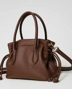 Sac à Bandoulière Avec Oval T Et Cordon De Serrage