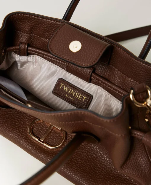 Sac à Bandoulière Avec Oval T Et Cordon De Serrage