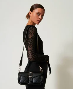 Sac à Bandoulière Avec Poches Matelassées