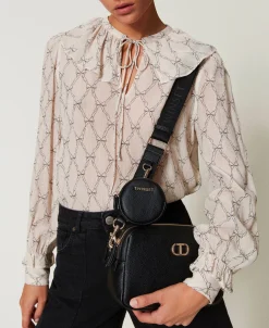 Sac à Bandoulière Avec Porte-monnaie
