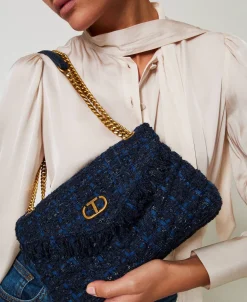 Sac à Bandoulière «Dreamy» Moyen En Tweed