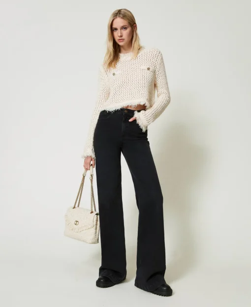 Sac à Bandoulière «Dreamy» Moyen En Tweed