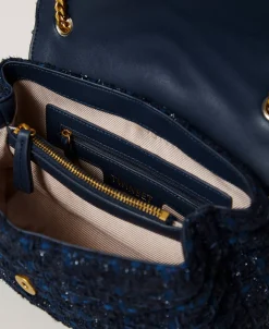 Sac à Bandoulière «Dreamy» Moyen En Tweed
