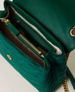 Sac à Bandoulière «Dreamy» Moyen En Velours