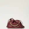 Sac à Bandoulière En Cuir Avec Cordon De Serrage