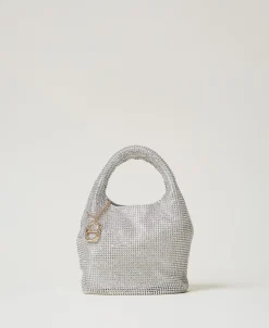 Sac «Rendez-vous» En Strass Avec Charm Oval T