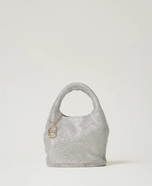 Sac «Rendez-vous» En Strass Avec Charm Oval T