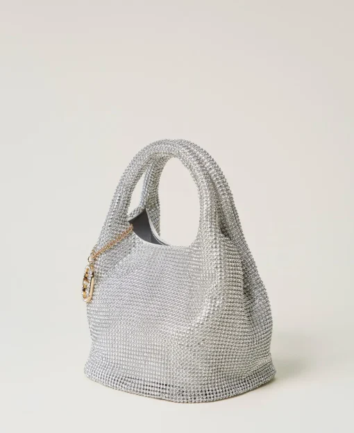 Sac «Rendez-vous» En Strass Avec Charm Oval T