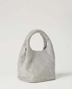 Sac «Rendez-vous» En Strass Avec Charm Oval T