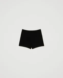 Short Ajusté En Maille