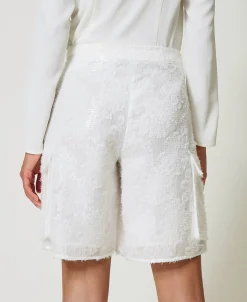 Short Avec Sequins All-over