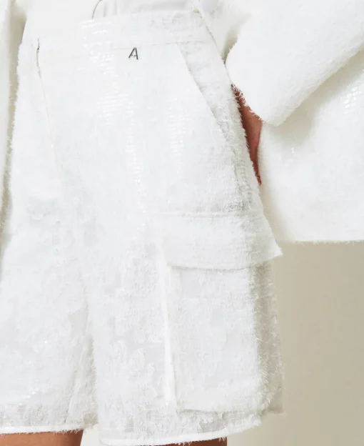 Short Avec Sequins All-over