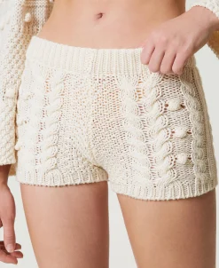 Short En Maille De Laine