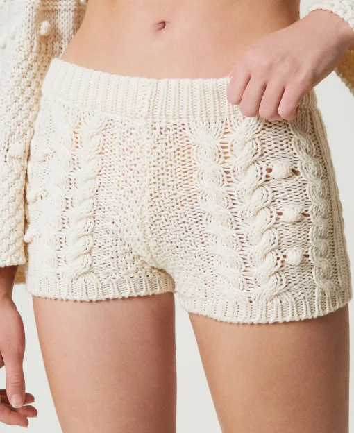 Short En Maille De Laine