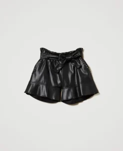 Short évasé Avec Clous