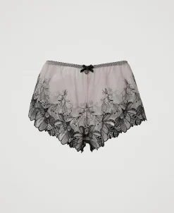 Shorty En Tulle Brodé