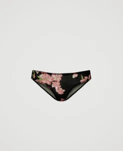 Slip En Velours Dévoré