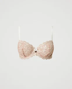 Soutien-gorge à Armatures En Tulle Animalier