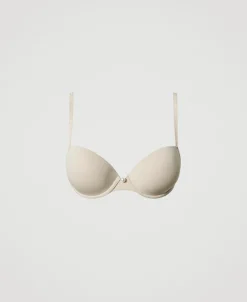 Soutien-gorge Push-up Do Nageur En Charmeuse