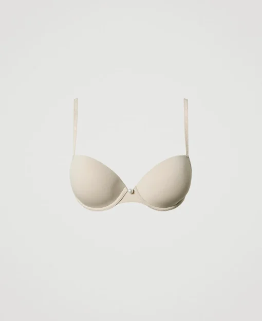 Soutien-gorge Push-up Do Nageur En Charmeuse